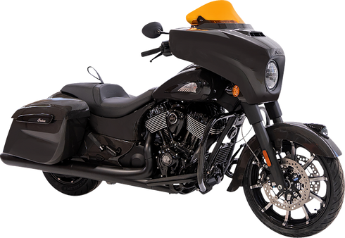 KLOCK WERKS Kolor Flare™ Windshield - 10" - Orange KWW-04-0637