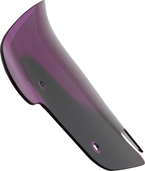 KLOCK WERKS Kolor Flare™ Windshield - 10" - Purple KWW-04-0641