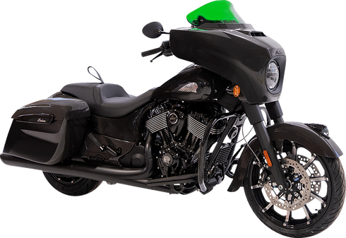KLOCK WERKS Kolor Flare™ Windshield - 10" - Green KWW-04-0639