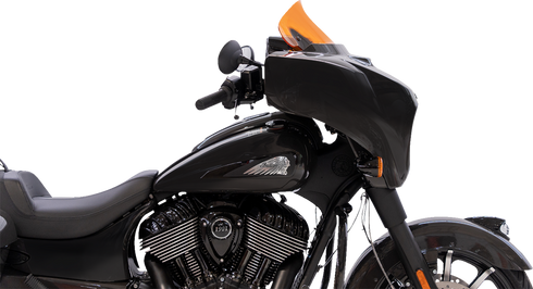 KLOCK WERKS Kolor Flare™ Windshield - 10" - Orange KWW-04-0637