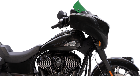 KLOCK WERKS Kolor Flare™ Windshield - 10" - Green KWW-04-0639