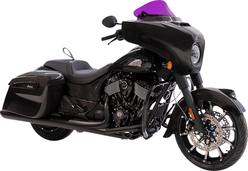 KLOCK WERKS Kolor Flare™ Windshield - 10" - Purple KWW-04-0641