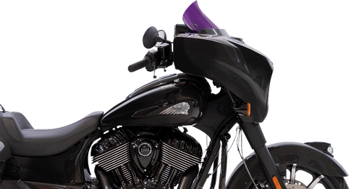 KLOCK WERKS Kolor Flare™ Windshield - 10" - Purple KWW-04-0641