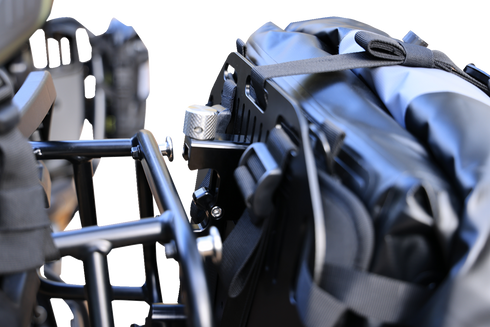 NELSON RIGG Flatbar Saddlebag Plates - RiggGear - Quick Release RG-QRP-FB