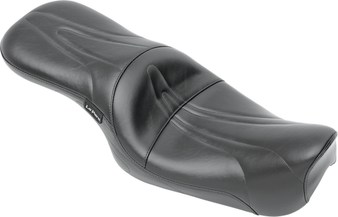 LE PERA Sorrento 2-Up Seat - Full-Length - Stitched - Black - XL '82-'03 LT-906