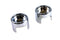 AEE Upper Shock Stud Covers Chrome Tall Style - 54-0124