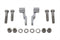 AEE Rear Shock Lowering Kit Chrome - 54-0128