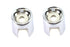 AEE Upper Shock Stud Covers Chrome Short Style - 54-0153
