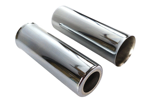 AEE Chrome 8 inch Shock Spring Cover Set - 54-0156