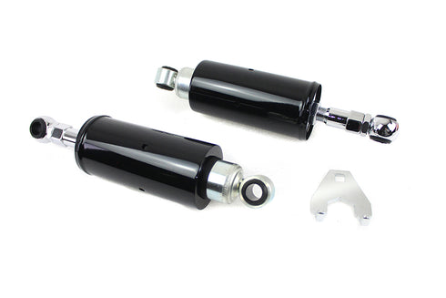 V-Twin Shock Set Adjustable Black - 54-0188