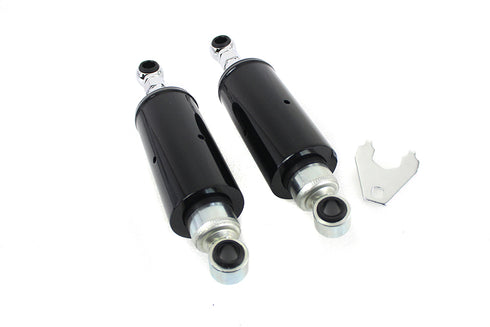 V-Twin Shock Set Adjustable Black - 54-0188