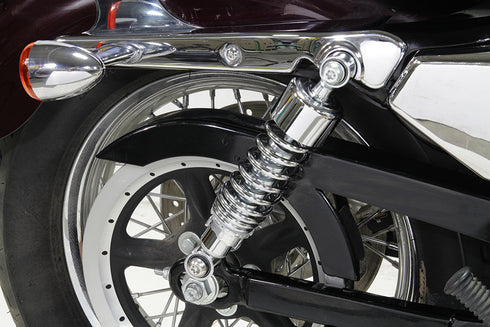 AEE 2-1/4 inch Lower Shock Set Chrome - 54-0191