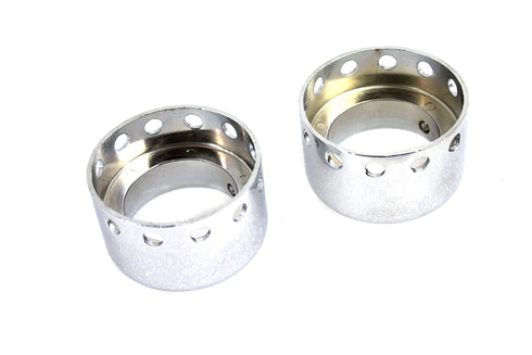 AEE Chrome Lower Shock Cover Set - 54-0206