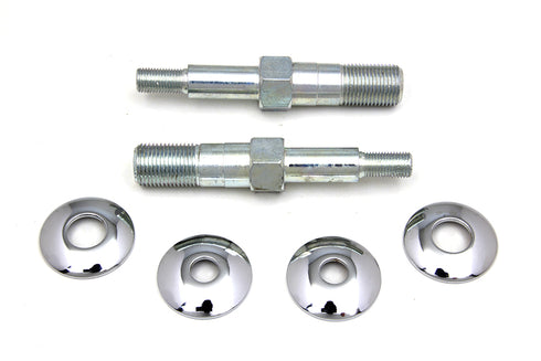 V-Twin Lower Rear Shock Stud Kit Zinc - 54-0405