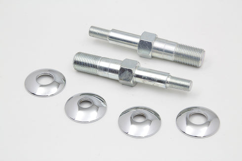 V-Twin Lower Rear Shock Stud Kit Zinc - 54-0405