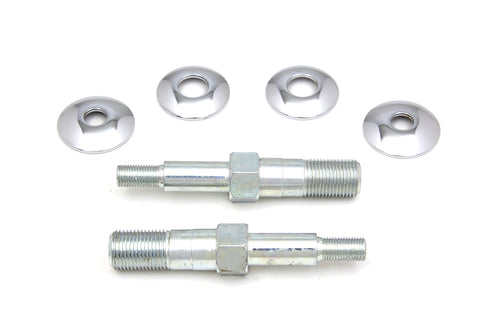 V-Twin Lower Rear Shock Stud Kit Zinc - 54-0405
