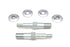 V-Twin Lower Rear Shock Stud Kit Zinc - 54-0405