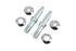 V-Twin Upper Rear Shock Stud Kit Zinc - 54-0414