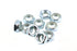 V-Twin Zinc Nyloc Shock Stud Nut - 54-0422
