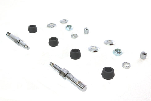 V-Twin Chrome Upper Rear Shock Stud Kit - 54-0442