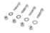 V-Twin Shock Stud Kit Chrome - 54-0448