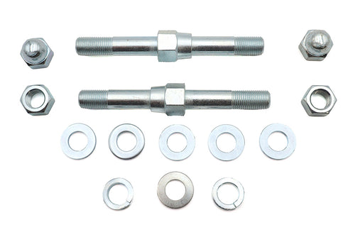 V-Twin Upper Shock Stud Mount Kit Zinc - 54-0458