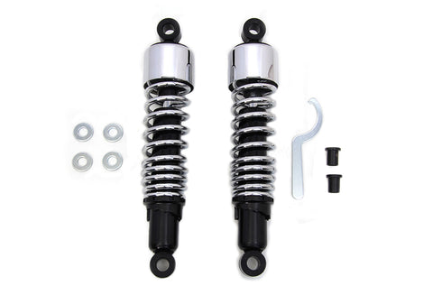 AEE 12-1/2 inch FLT Shock Set Chrome - 54-0781