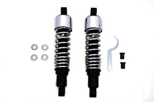 AEE 12-1/2 inch FLT Shock Set Chrome - 54-0781