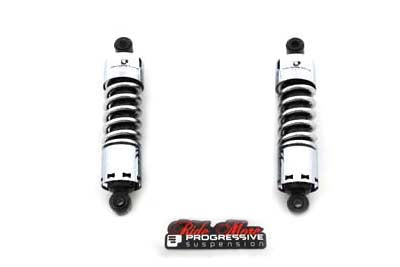 Progressive Suspension 12 inch Progressive 412 Series Shock Set Without Covers - 54-2004