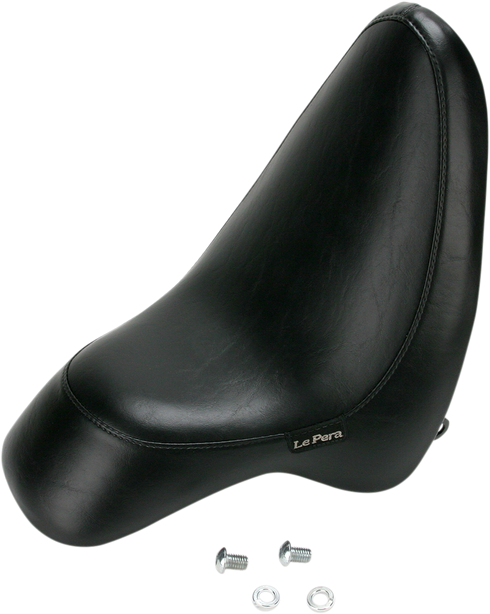 LE PERA Silhouette Solo Seat - Smooth/Bullet - Black - Softail '00-'07 LX-280