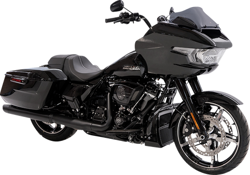 KLOCK WERKS Sport Flare™ Windshield - 8" - Dark Smoke - FLTRX KWW-01-0708-DS