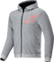 ALPINESTARS ALPINESTARS Chrome v2 Sport Hoodie - Heather Gray/Red Fluo - Medium 4200325-9199-M - 2820-7093