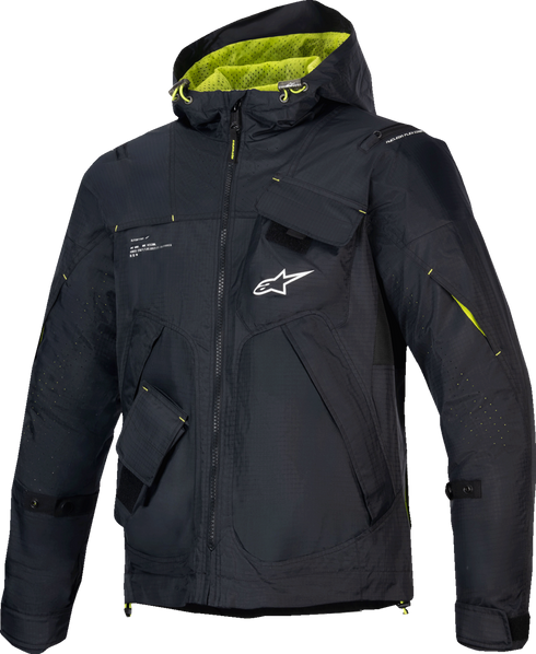 ALPINESTARS Mogress Air Jacket - Black/Lime Punch/White - Large 3301625-1484-L