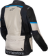 ALPINESTARS Andes Air Drystar? Jacket - Black/Laurel Gray/Bright Blue - 4XL 3207924-1479-4XL