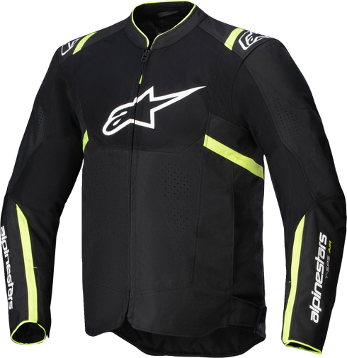 ALPINESTARS T-SPS Air v2 Jacket - Black/Yellow Fluo - Medium 3301025-155-M