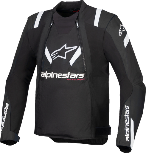 ALPINESTARS T-Stunt Air Jacket - Black/White - Large 3301825-12-L