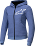 ALPINESTARS ALPINESTARS Stella Chrome v2 Sport Hoodie - Blue Violet/White - Medium 4210225-7185-M - 2822-1704