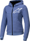 ALPINESTARS ALPINESTARS Stella Chrome v2 Sport Hoodie - Blue Violet/White - XL 4210225-7185-XL - 2822-1706