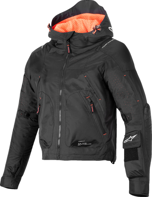 ALPINESTARS Stella Molly Air Jacket - Black/Coral Fluo - XL 3310625-1485-XL