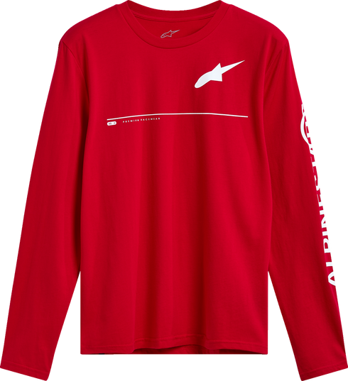 ALPINESTARS ALPINESTARS Committed Long-Sleeve CSF T-Shirt - Red - Medium 1215-71200-30-M - 3030-24472