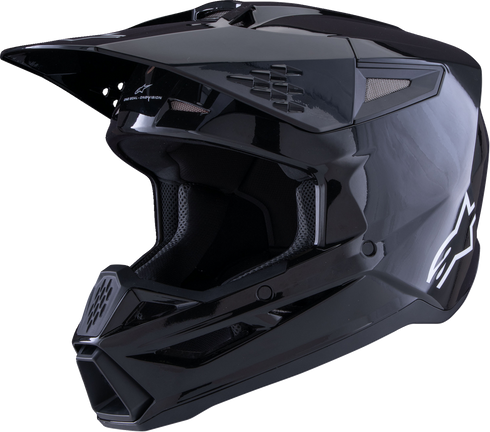 ALPINESTARS SM3 Helmet - Solid - Gloss Black - 2XL 8300326-1180-XXL