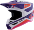 ALPINESTARS SM3 Helmet - Heat - Gloss White/Purple/Pink - 2XL 8301026-2052-XXL