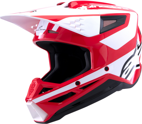 ALPINESTARS SM3 Helmet - Heat - Gloss Red/White/Black - Small 8301026-3126-S