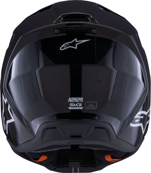 ALPINESTARS SM3 Helmet - Solid - Gloss Black - Small 8300326-1180-S
