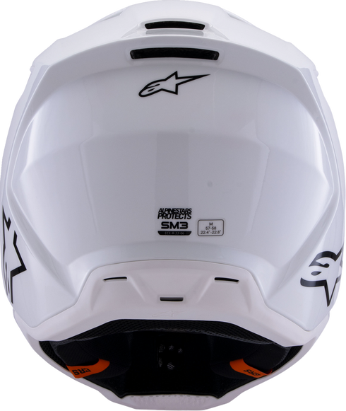 ALPINESTARS SM3 Helmet - Solid - Gloss White - Medium 8300326-2180-M