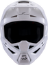 ALPINESTARS SM3 Helmet - Solid - Gloss White - Medium 8300326-2180-M