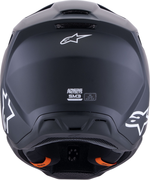 ALPINESTARS SM3 Helmet - Solid - Matte Black - XS 8300326-110-XS