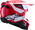 ALPINESTARS SM3 Helmet - Heat - Gloss Red/White/Black - 2XL 8301026-3126-XXL