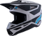 ALPINESTARS SM3 Helmet - Heat - Matte Silver/Blue/Black - XS 8301026-1949-XS