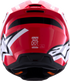 ALPINESTARS SM3 Helmet - Heat - Gloss Red/White/Black - Medium 8301026-3126-M